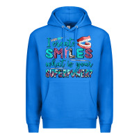 True Royal i create smile what is your superpower Premium Hoodie - AdoDesignShop