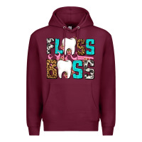 Burgundy floss boss Premium Hoodie - AdoDesignShop