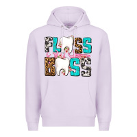 Lilac floss boss Premium Hoodie - AdoDesignShop