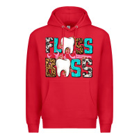 Red floss boss Premium Hoodie - AdoDesignShop