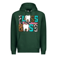 Sports Green floss boss Premium Hoodie - AdoDesignShop