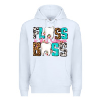 White floss boss Premium Hoodie - AdoDesignShop