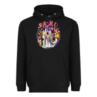 Black boo jee conchas Heavyweight Hoodie - Zillion Design Studio
