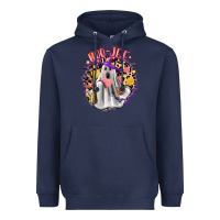 Navy boo jee conchas Heavyweight Hoodie - Zillion Design Studio
