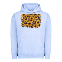 Pigment Grape Ice sunflower leopard background Urban Hoodie - AdoDesignShop
