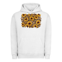 Pigment Lunar Rock sunflower leopard background Urban Hoodie - AdoDesignShop