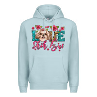 Blue Mist love shih tzus Premium Hoodie - Artiststas