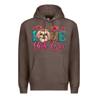 Coffee love shih tzus Premium Hoodie - Artiststas