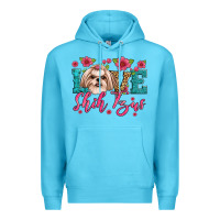Ocean Blue love shih tzus Premium Hoodie - Artiststas