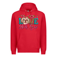 Red love shih tzus Premium Hoodie - Artiststas