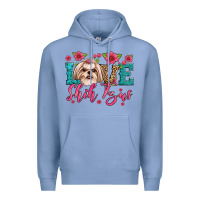 Colony Blue love shih tzus Premium Hoodie - Artiststas