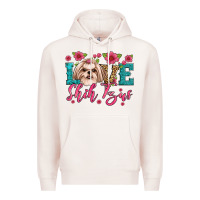 Pale Pink love shih tzus Premium Hoodie - Artiststas
