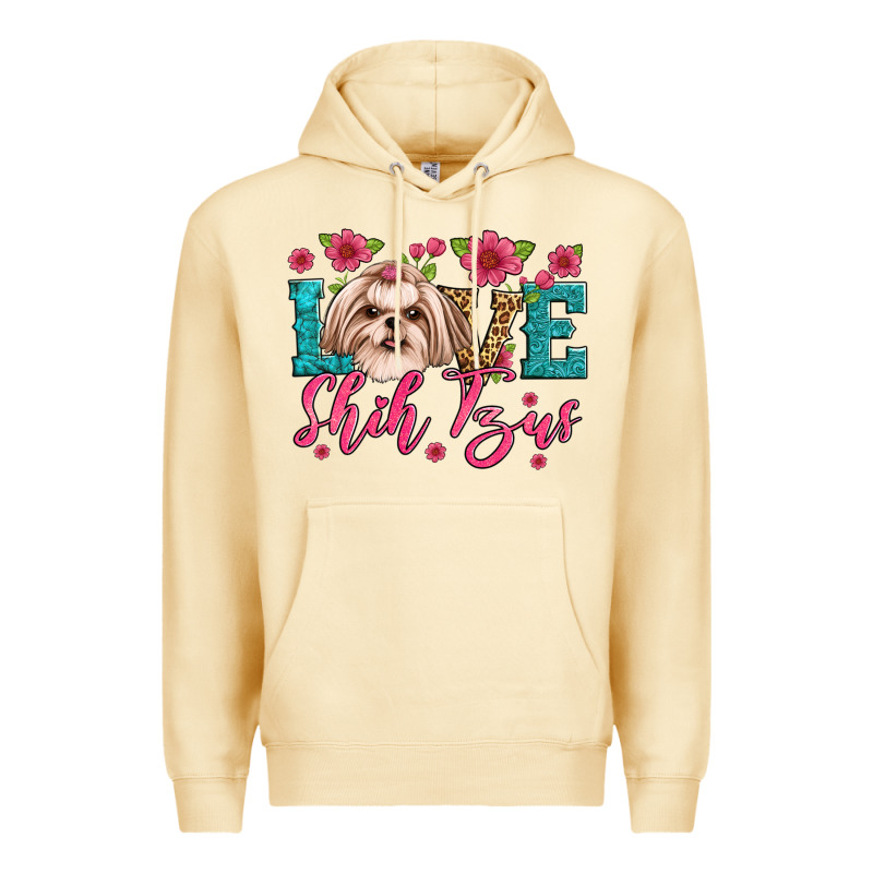 Love Shih Tzus Premium Hoodie by Artiststas | Teevron