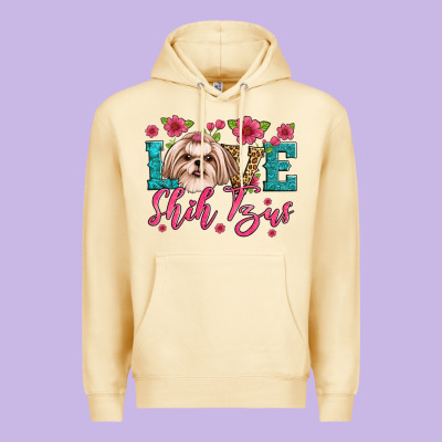 Love Shih Tzus Premium Hoodie Designed By Artiststas