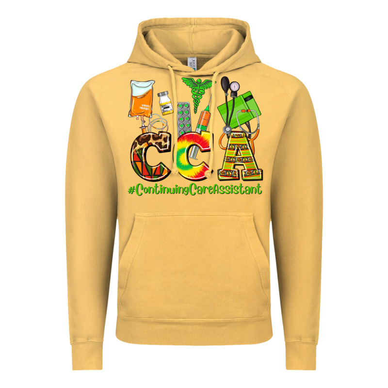Cca  Countinuing Care Assistant Juneteenth Vintage Hoodie by AdoDesignShop | Teevron