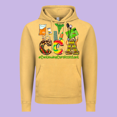 Cca  Countinuing Care Assistant Juneteenth Vintage Hoodie Designed By Adodesignshop