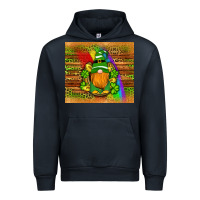 Navy st patricks gnomes rainbow Urban Hoodie - Artiststas