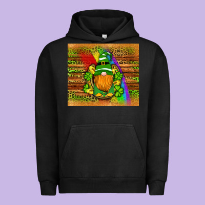 St Patricks Gnomes Rainbow Urban Hoodie Designed By Artiststas