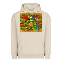 Pigment French Oak st patricks gnomes rainbow Urban Hoodie - Artiststas