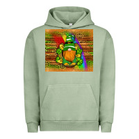 Pigment Oil Green st patricks gnomes rainbow Urban Hoodie - Artiststas