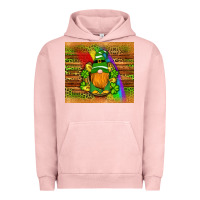 Pigment Salmon st patricks gnomes rainbow Urban Hoodie - Artiststas