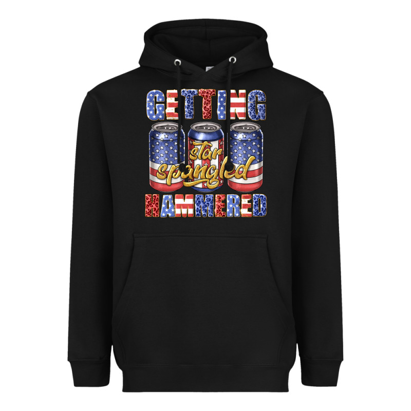 Getting Star Spangled Hammared Heavyweight Hoodie by texasbilliewilder | Teevron