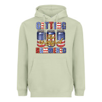 Matcha getting star spangled hammared Heavyweight Hoodie - texasbilliewilder