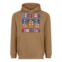 Toasted Coconut getting star spangled hammared Heavyweight Hoodie - texasbilliewilder