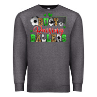 Charcoal Heather busy raising ballers soccer Premium Sweatshirt - Zillion Design Studio