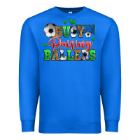 True Royal busy raising ballers soccer Premium Sweatshirt - Zillion Design Studio