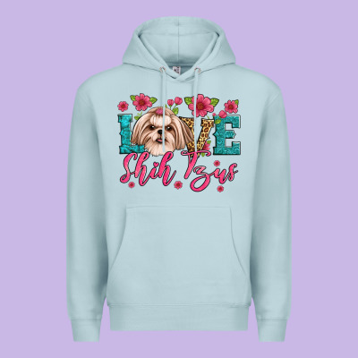 Love Shih Tzus Premium Hoodie Designed By Artiststas