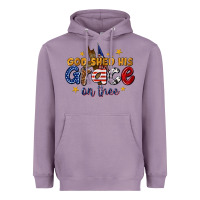 Lavender god shed his grace on thee Heavyweight Hoodie - texasbilliewilder