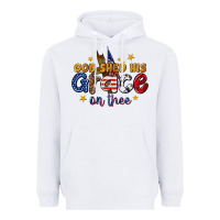 White god shed his grace on thee Heavyweight Hoodie - texasbilliewilder