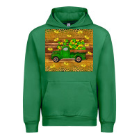 Emerald St Patricks day truck Urban Hoodie - Artiststas
