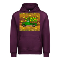 Mauve Wine St Patricks day truck Urban Hoodie - Artiststas