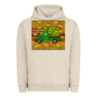 Pigment French Oak St Patricks day truck Urban Hoodie - Artiststas