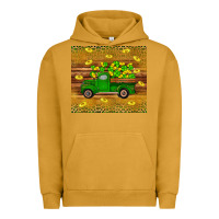 Pigment Peanut Butter St Patricks day truck Urban Hoodie - Artiststas