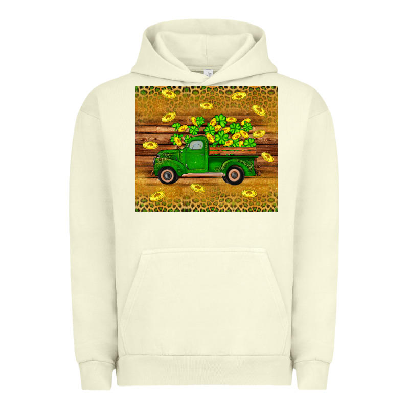 St Patricks Day Truck Urban Hoodie by Artiststas | Teevron