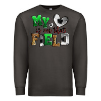 Smoke my heart is on that field soccer Premium Sweatshirt - Zillion Design Studio