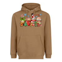 Toasted Coconut christmas coffee cups Heavyweight Hoodie - Zillion Design Studio
