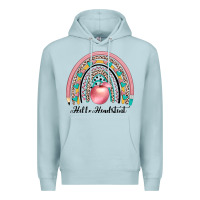Blue Mist hello headstent Premium Hoodie - JahusDesignShop