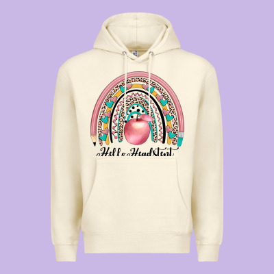 Hello Headstent Premium Hoodie Designed By Jahusdesignshop
