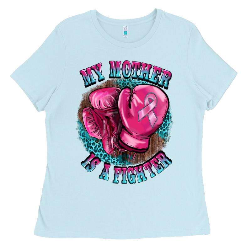 My Mother Is A Fighter Ladies Tee by BarkalooDesign | Teevron