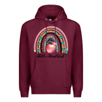 Burgundy hello headstent Premium Hoodie - JahusDesignShop
