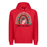 Red hello headstent Premium Hoodie - JahusDesignShop