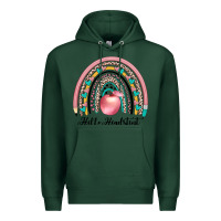 Sports Green hello headstent Premium Hoodie - JahusDesignShop