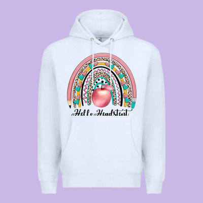 Hello Headstent Premium Hoodie Designed By Jahusdesignshop