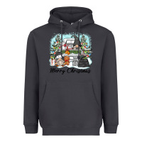 Smoke merry christmas gnomes Heavyweight Hoodie - Zillion Design Studio