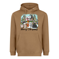 Toasted Coconut merry christmas gnomes Heavyweight Hoodie - Zillion Design Studio