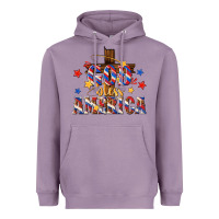 Lavender god bless america Heavyweight Hoodie - texasbilliewilder